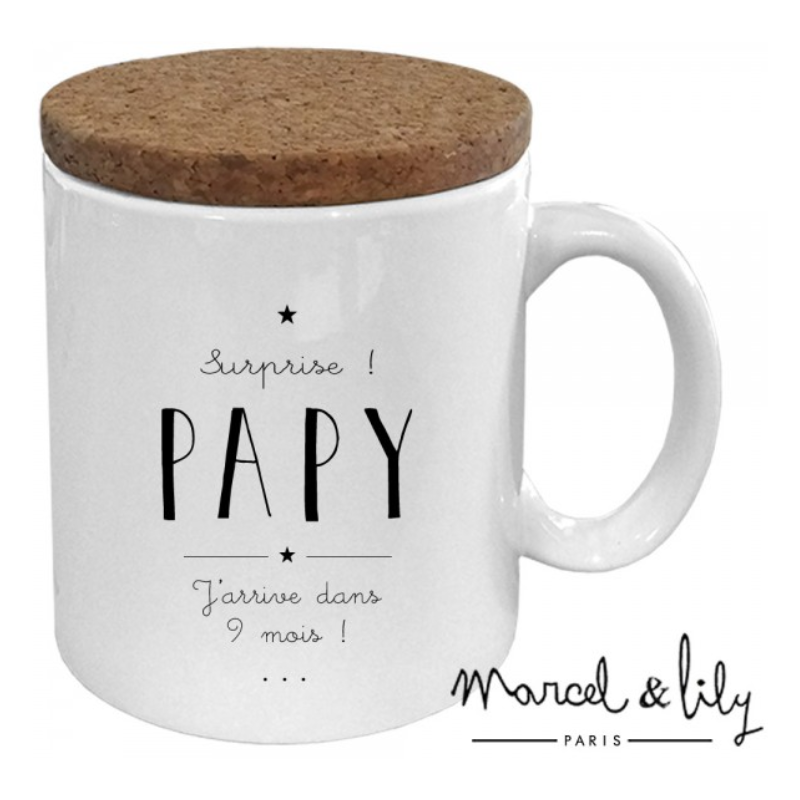 Mug Marcel et Lily Surprise papy