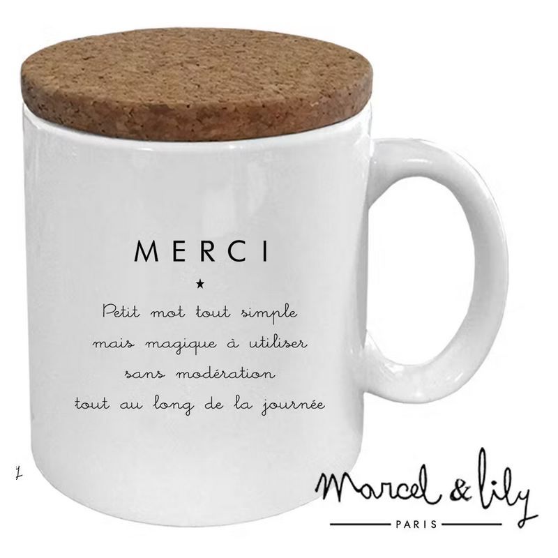 Mug Marcel et Lily Merci