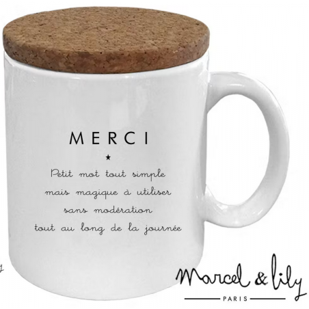 Mug Marcel et Lily Merci