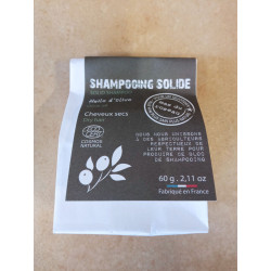 Shampooing solide à l'huile d'olive 60g MAS DU ROSEAU