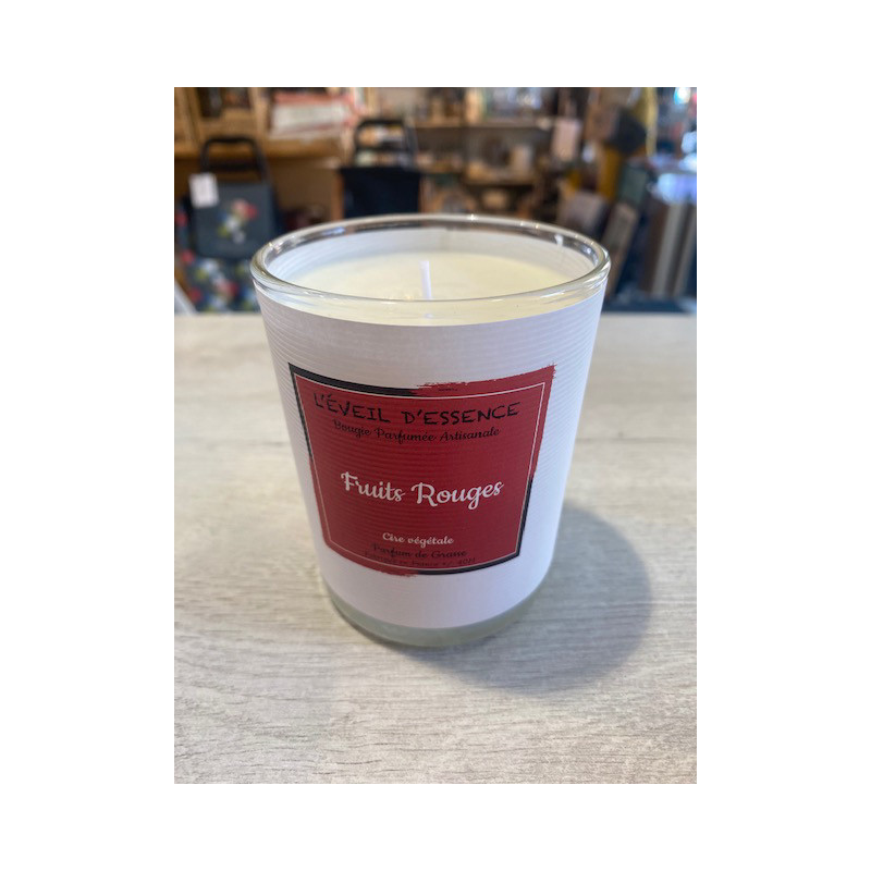 Bougie fruits rouges l'éveil d'essence