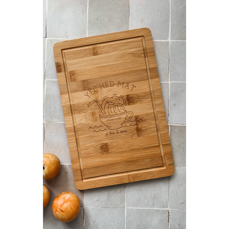 planche à découper breizh club:Yec'hed mat 30×20cm
