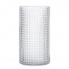 Vase transparent blanc