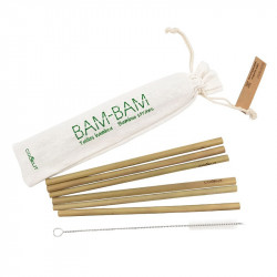 Pailles en bambou COOKUT