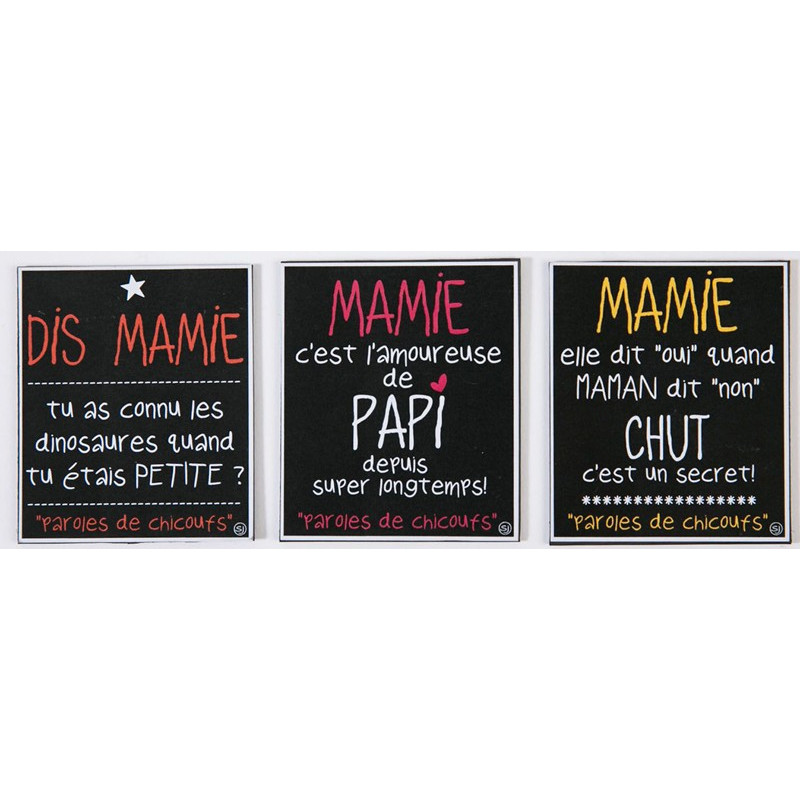 3 Magnets mamie