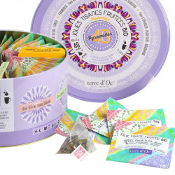 Coffret 40 mousselines de tisanes Bio