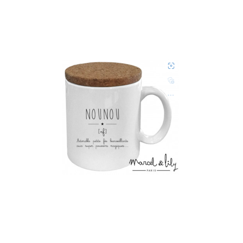 Mug Marcel et Lily Définition "Nounou"