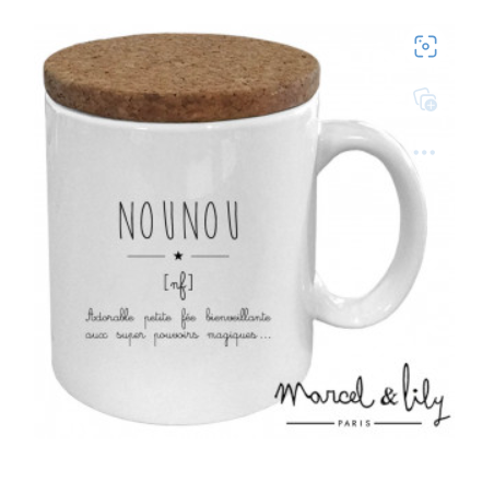 Mug Marcel et Lily Définition "Nounou"