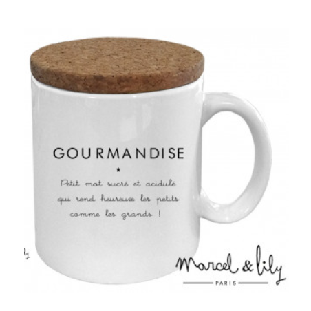 Mug Marcel et Lily "Gourmandise"