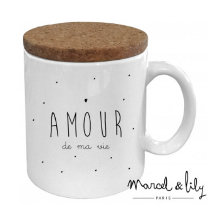 Mug Marcel et Lily "Amour de ma vie"