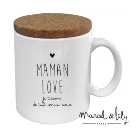 Mug Marcel et Lily "Maman Love"