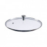 Couvercle en verre pour poêle 24 cm COOKUT blanc