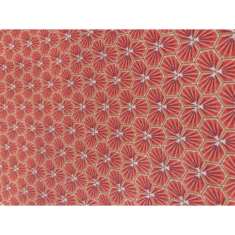 Nappe enduite Riad corail 200*150