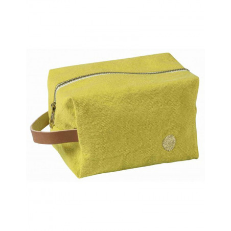 Trousse cube Iona bergamote PM