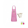 Tablier enfant rose + set patisserie J'adore les gâteaux de mamie