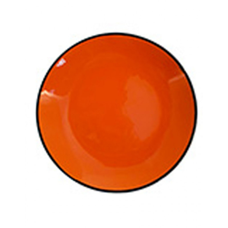 assiette Moko corail 21 cm