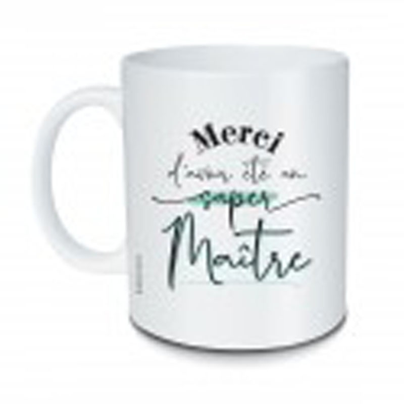 Mug merci d'avoir été un super maitre