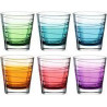 6 Verres vario assorti