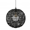 Suspension calypso noir D40*14cm