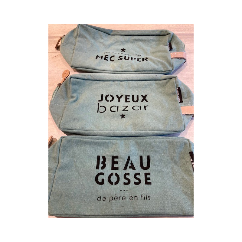 Trousse GM 27*15 cm assorti joyeux bazar