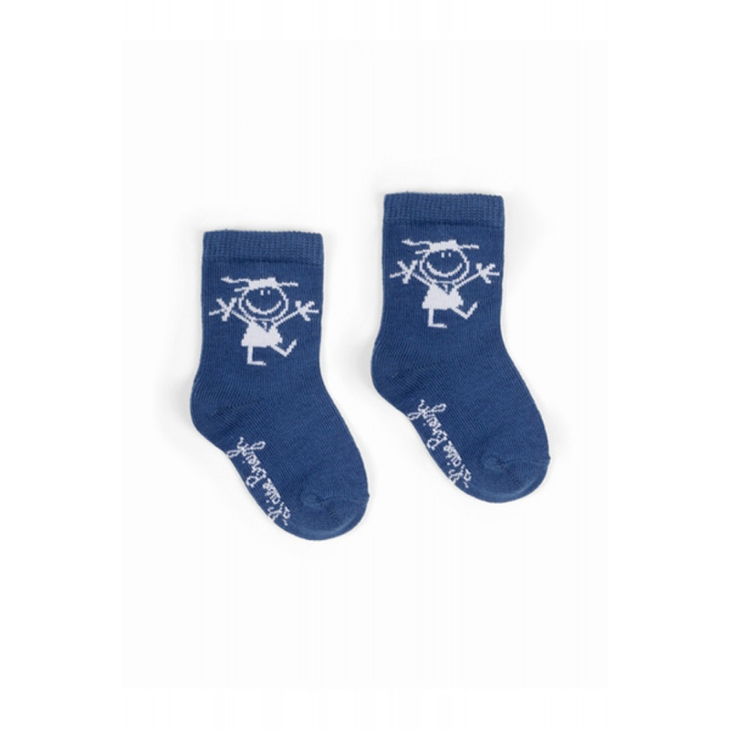 Chaussettes bebe garçon A l'aise Breizh BLEU