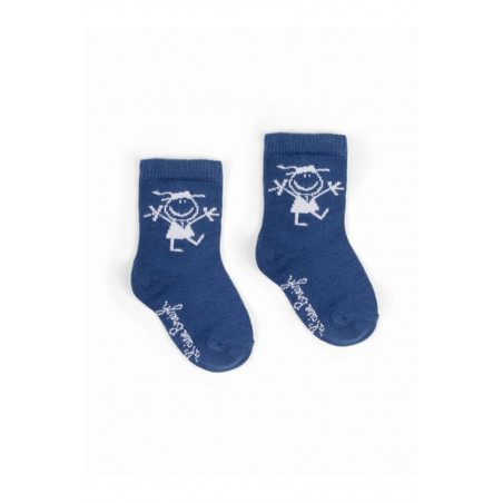 Chaussettes bebe garçon A l'aise Breizh BLEU