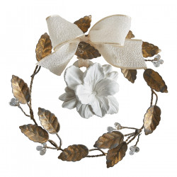 couronne florale parfumée en métal Carnets d'Artiste Freesia Delice