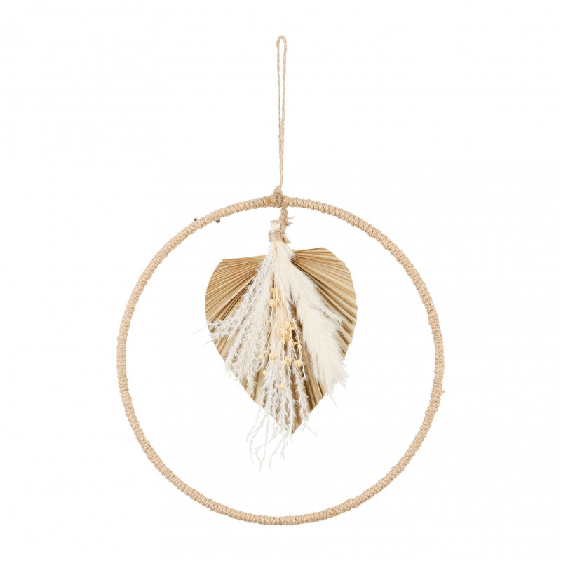 Decoration murale palmier D30.5 cm