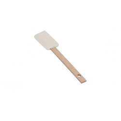 spatule maryse caoutchouc et manche en bois