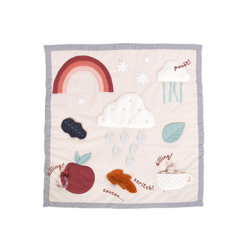 tapis d'éveil apres la pluie 100*100