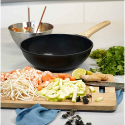 wok 28 cm noir COOKUT