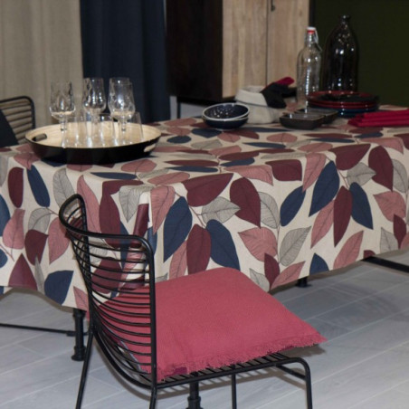 Nappe enduite FOLIA 200*150 BURNT RUSSET