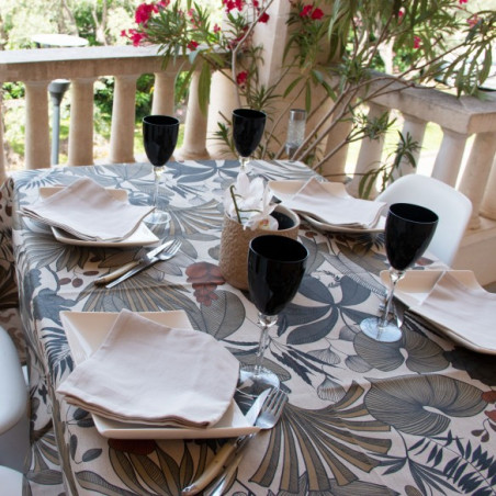 Nappe enduite LOMBOK 200*150 TARMAC