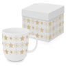 mug etoiles or et son coffret
