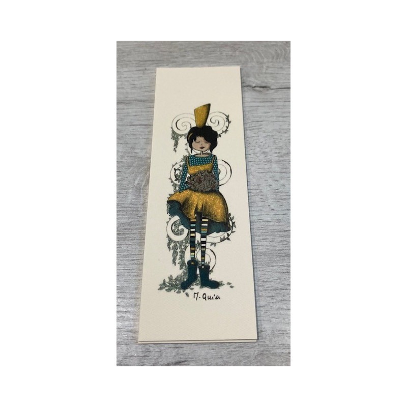 marque page bretonne colorée