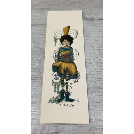 marque page bretonne colorée