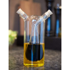 Set huile et vinaigre cylindre