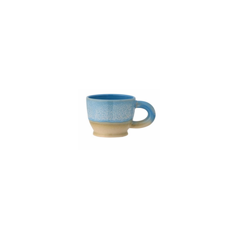 mug safie en bleu Ø9.5xH7.5 cm grès bloomingville