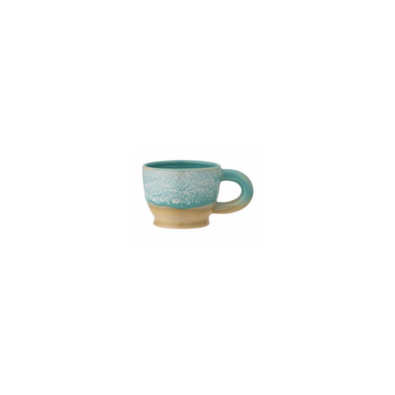 mug safie en vert Ø9.5xH7.5 cm grès bloomingville