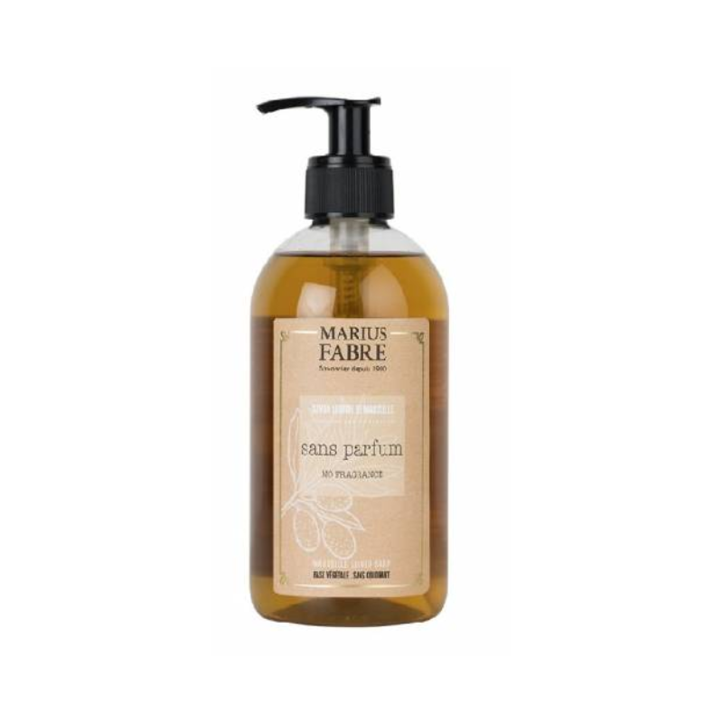 Savon liquide de Marseille 400ml sans parfum Marius Fabre