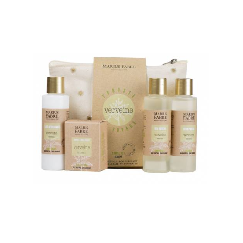 Trousse de voyage verveine sans palme Marius Fabre