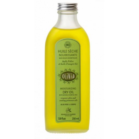 Huile sèche bio huile d'onagre 230ml OLIVIA Marius Fabre