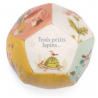 ballon souple 10cm trois petits lapins moulin roty