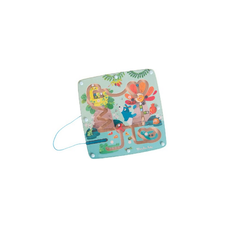 labyrinthe magnétique dans la jungle moulin roty