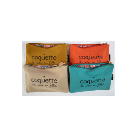 trousse plate coquette de mère en fille coloris assortis sophie janière