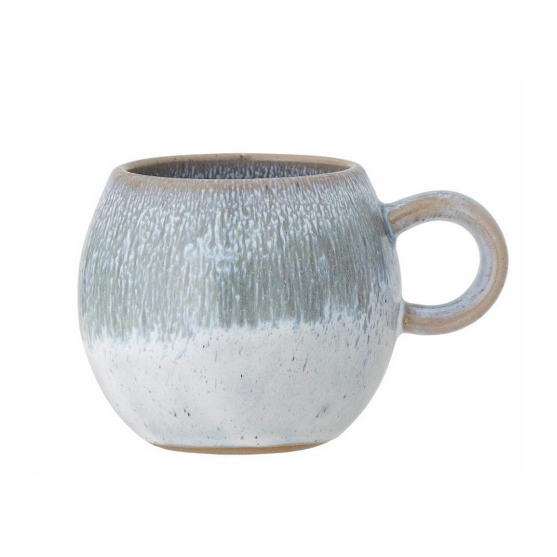 tasse paula bleue Ø9xH8 cm grès bloomingville