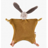 doudou lapin ocre trois petits lapins Moulin Roty