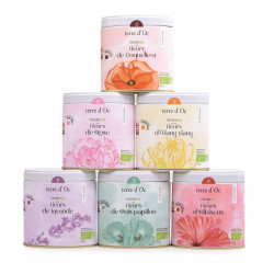 Thé blanc Bio rose 40g