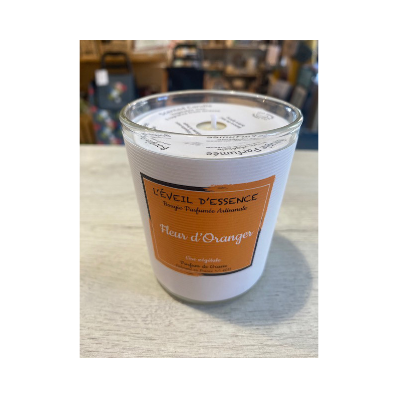 Bougie Fleur d'oranger l'éveil d'essence