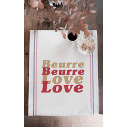 Torchon breizh club : Beurre beurre love love